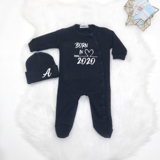 Человечек-слип "Born in 2021"