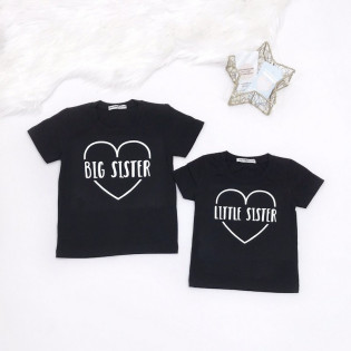 Футболка дитяча "Big/Little SISTER"