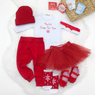 Бодік дитячий новорічний "My first Happy New year"