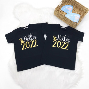 Футболка новорічна дитяча Hello 2026