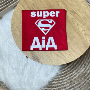 Футболка з написом для дідуся "Super дід"