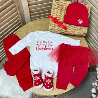 Боді дитячий на новий рік "My first Christmas"