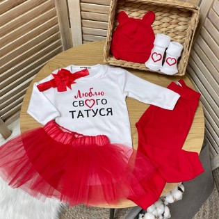 Боді з написом "Люблю свого татуся"